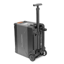 Power station ALLPOWERS R4000 APP Control, Wi-Fi, Bluetooth, 4000W, 3456Wh LiFePO4 3500Cycles, MPPT 3000w max, CAR port, DC12/24V, 4хAC 220V, 2xUSB-TYPE-C 100W, 2xUSB-A 18W, 2xUSB-A 12W, XT60, wireless 15W, Fast charge 60min, 540×490×300mm, 45kg - мініатюра 3