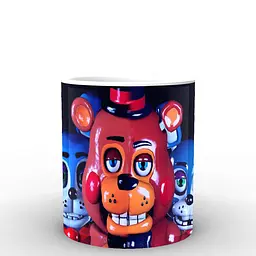 Кухоль GeekLand Five Nights At Freddys П'ять ночей з Фредді постер FN.02.006.420 330 мл білий - мініатюра 3