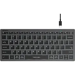 Клавіатура A4Tech Fstyler FX61 Grey [76776] - мініатюра 2