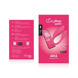 Віброяйце EasyConnect Aria, 18 см (рожевий) - мініатюра 11