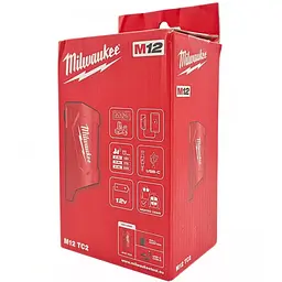 Енергокомплект MILWAUKEE M12 TC2-0 TRAVEL CHARGER - мініатюра 5