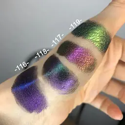 Розсипчасті тіні Sinart Make-Up With Passion тон 117 (Gasoline) 1 г - мініатюра 4