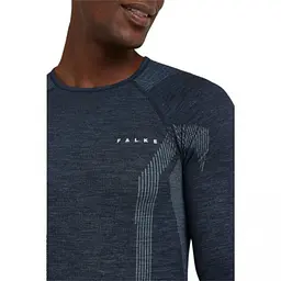 Термокофта Falke ESS Wool-Tech Man L Muted Space Blue (1097-33481-6116 L) - мініатюра 3