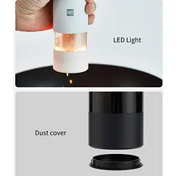 Подрібнювач солі та перцю HuoHou Electric Grinder Charging Type HU0201 White [129263] - мініатюра 6