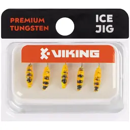 Мормишка вольфрамова Viking Fishing Shrimp 0.58g 8mm Hot2 (5шт) - мініатюра 2