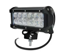 Додаткова LED фара 36W (3W x 12) 10-30V 176x107x73 mm Далекий D-36W 1 шт. (2599)