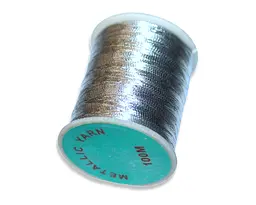 Люрекс ≈100 м/≈0.1 мм 1 шт. серебристый