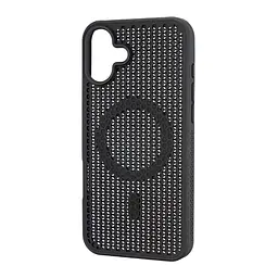 Чохол Silicone Cooling Сase with MagSafe iPhone 16 Black