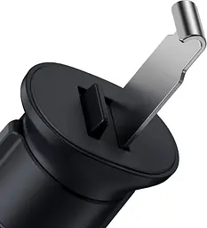 Автотримач Baseus Metal Age 2 Gravity Car Mount Air Outlet Version Black (SUJS000001) [81954] - мініатюра 5