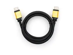 Кабель Vinga HDMI to HDMI 5 m metal V2.0 (VCPDCHDMI2VMM5BK) - мініатюра 2
