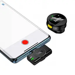 Мікрофон петличний бездротовий Hoco L21 2.4G, Type-C, ENC, акумулятор 80 мАг, 10–15 м - мініатюра 7