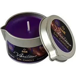 Масажна свічка - Vibratissimo Crazy Purple, 50 мл
