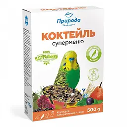 Корм Природа Коктейль для папуг Суперменю 500г - мініатюра 2