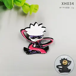 Значок Магічна битва Сатору Годжо Jujutsu Kaisen Satoru Gojo P JK 10 - мініатюра 2