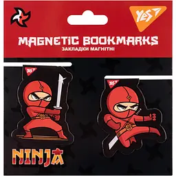 Закладки магнітні Yes Ninja 2 шт. (707916)