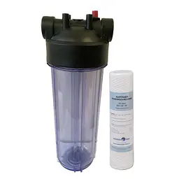 Фільтр механічної очистки Formula Vody типу SLIM 10’’ 3/4’’ з картриджем із поліпропіленової нитки