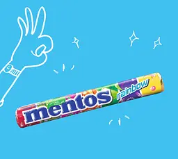 Драже Mentos Rainbow 3 х 37.5г - мініатюра 5