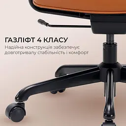 Офісне крісло Sihoo L3 PVC Brown (L3D-M101) - мініатюра 12