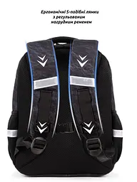 Шкільний ортопедичний рюкзак 3 в 1 для хлопчика School Standard 38х30х18 см з Машиною для першокласника (Full 170-72) - мініатюра 7