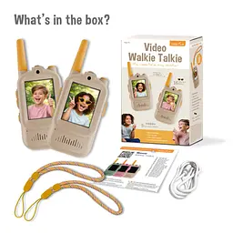 Дитяча відеорація Zazu Walkie Talkie бежева (ZA-WALKIETALKIE-01) - мініатюра 3