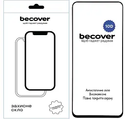 Скло захисне BeCover Realme 13 Plus 5G 10D Black (712732)