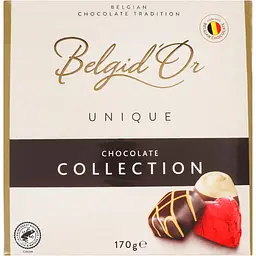 Цукерки шоколадні Belgid'Or асорті 170 г (597715)