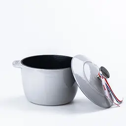 Каструля чавунна TS Kitchen Staub HPFLG6 GERY 16 см 1.5л - мініатюра 3