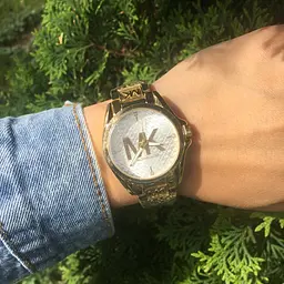 Наручний годинник жіночий No Brand Michael Коrs Золотистий (IBW379YO) - мініатюра 5