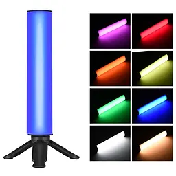 Студійна світлодіодна LED лампа RIAS M07 RGB з акумулятором 10W 30 см (3_04515) - мініатюра 4
