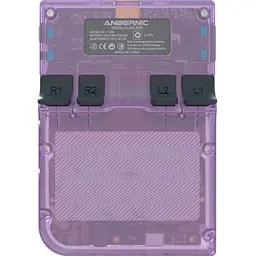 Ретро ігрова приставка Anbernic RG35XX 64GB Transparent Purple [102903] - мініатюра 7