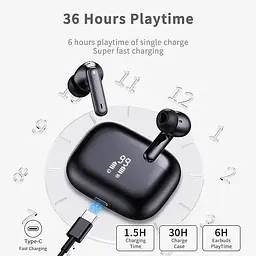 Бездротові навушники Xinwld A97 Pro Bluetooth 5.3 водонепроникні IP7 - мініатюра 2