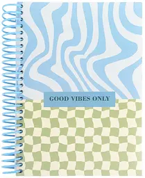 Блокнот Axent Good vibes А5 120 аркушів клітинка (8405-14-A)