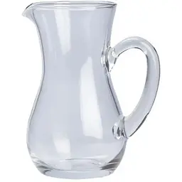 Глек TS Kitchen із товстого скла фігурний 300 мл прозорий HP573
