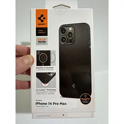 Оригінальний протиударний чохол Spigen Core Armor Mag MagSafe для iPhone 14 Pro Max Black ACS04635 MagFit - мініатюра 2
