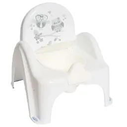 Горщик Tega Baby OWLS стілець, антиковзкий white (SO-010-103)