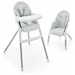 Стільчик для годування Kinderkraft Dinnly Grey (KHDINN00LGR0000) - мініатюра 5