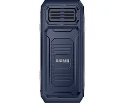 Кнопковий телефон Sigma mobile X-Style 341 Bro Type-C синій (4827798368428) - мініатюра 2