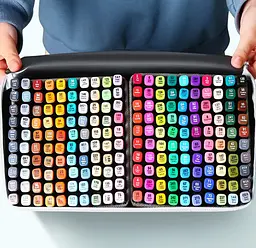 262 шт. Набір двосторонніх скетч-маркерів для малювання Touch на спиртовій основі - мініатюра 2