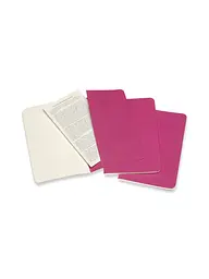 Записник Moleskine Cahier кишеньковий, Нелінований Кінетичний Рожевий (CH013D17) - мініатюра 4