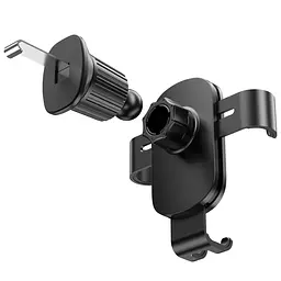 Автотримач WIWU CH058 Gentleman air outlet Black - мініатюра 6