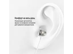 Навушники з мікрофоном ColorWay Wired UrbanBeat White (CW-WD03WT) - мініатюра 6