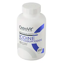 Мінерал OstroVit IODINE Potassium Iodine 250 таблеток - мініатюра 2