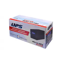 Джерело безперебійного живлення UPS VoltPolska 1200VA (720W) 2х7Ah - мініатюра 4
