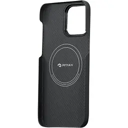 Чохол-накладка Pitaka MagEZ Case 3 Twill 600D Black/Grey для iPhone 14 Pro Max (KI1401PMA) - мініатюра 3