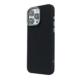 Чохол до мобільного телефона Armorstandart LikeCarbon2 MagCase Apple iPhone 16 Pro Max Kevlar Black (ARM88382) - мініатюра 5