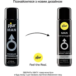 Густа силіконова змазка Pjur MAN Premium Extremeglide 100 мл - мініатюра 3