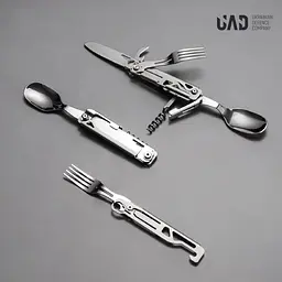 Мультитул UAD CampFeast туристичний 5 в 1 (UAD-03) - мініатюра 6