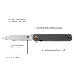 Ніж Skif Townee Jr SW Black - мініатюра 6