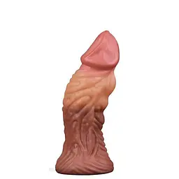 Фалоімітатор LoveToy Dual-Layered Silicone Nature Cock 7.0, 18 см
