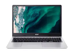Ноутбук Acer Chromebook CB315-4HT 15' FHD IPS Touch, Intel P N6000, 8GB, F128GB, UMA, ChromeOS, сріблястий (NX.KBAEU.002) - мініатюра 9